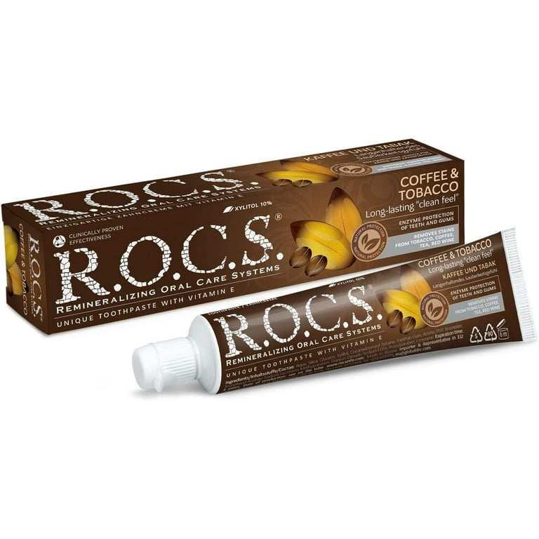 Rocs toothpaste on sale