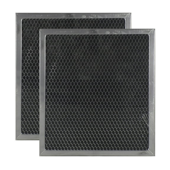 Air Filter Factory 8-5/8 x 10 x 3/8 Range Hood Charcoal Carbon Filters 2-Pack