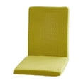 thumbnail image 3 of Cushionss for Chairs Outside 40x35 Fourseasons Universal Chair Cover Seat Cushions Elastic Cushions Integrated Home Restaurant Chair Cushions Backrest Cushions Chair Cover Yellow, 3 of 7