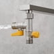 thumbnail image 3 of Válvula de 3 vías, accesorio de 1/2 T, brazo de ducha de mano y ducha fija, adaptador de grifo desviador de latón de 3 vías, apagado, 3 of 5