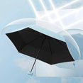 thumbnail image 3 of Compact Sun Umbrella Folding Travel Umbrella With Box Sun Protection UV Protection Sun Shade Ultra-light Six-Bone Umbrellas, 3 of 5