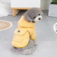 thumbnail image 3 of Barhoo Dog Clothes Autumn Winter Corduroy Warm Pet Jacket Small Dog Clothing Cold Weather Coat Moisture Proof Comfortable Durable Easy Clean Outdoor Walking Essential Supplies 1X Pet Clothes, 3 of 7