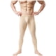thumbnail image 1 of Pantalones moldeadores para hombre, sólidos, transpirables, absorbentes del sudor, térmicos, de fitness, de alta elasticidad, para yoga, largos, de licra., 1 of 3