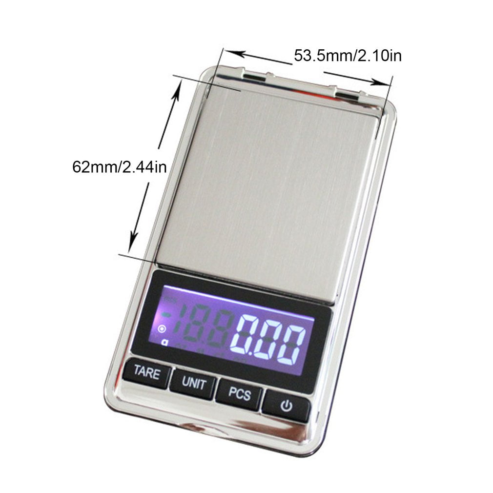 portable precision electronic balance pocket LCD Digital jewelry scale ...