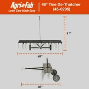 Agri-Fab 48 Tow-Behind Lawn Dethatcher, Model 45-0295