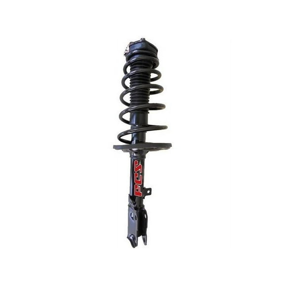 Rear Left Strut and Coil Spring Assembly - Compatible with 2004 - 2006 ES330 3.3L V6 2005