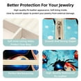 thumbnail image 3 of Ladybird Portable Square Jewelry Box Earrings Necklaces Bracelets Organizer for Girls and Women, 3 of 6