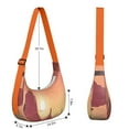 thumbnail image 4 of Cactus Desert Crescent Crossbody Bag for Casual Outing Enthusiasts Casual Hobo Dumpling Bag for Outdoor Activity, 4 of 5