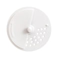 thumbnail image 4 of Tapa de drenaje de piso giratoria antibloqueo, filtro de residuos práctico y desmontable. Blanco, 4 of 8