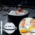 thumbnail image 1 of Grand Moule Rond Réutilisable et Durable pour Faire Fondre Lentement la Glace et les Boissons, 1 of 9