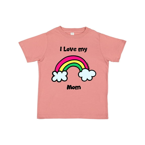 Inktastic I Love My Mom Boys or Girls Toddler T-Shirt
