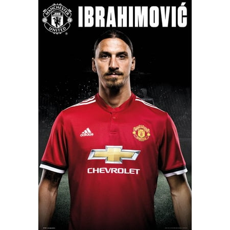 Manchester United - Soccer / Premier League Poster / Print (Zlatan Ibrahimovic - Portrait) (Size: 24