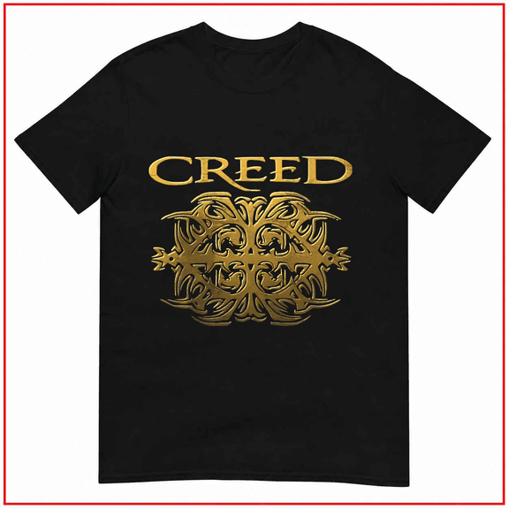 Garage Era Creed 90s Rock Vintage Band Inspired Music Graphic Unisex T Shirt V15125 Size S-5XL