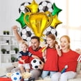 thumbnail image 7 of NovaStitch Soccer Party Balloons Set Football Star Foil Balloons Sport Decor for Soccer Ball Fans Birthday Party Decoration Supplies, 7 of 7