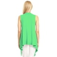 thumbnail image 5 of Made by Johnny Women's Lightweight Sleeveless Draped Open Cardigan S MINT, 5 of 6