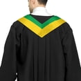 thumbnail image 5 of More design Graduation shawl Guinea-Bissau Flag & United States Flag Stole Sash Honor Study Aboard International Students, 5 of 9