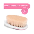thumbnail image 2 of Juego Xtellar De Peine Y Cepillo Para Bebés, Cerdas Naturales Suaves Color Rosa, 2 of 5