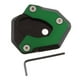 thumbnail image 4 of Base de La Almohadilla de Del Soporte Lateral Del Soporte de La Motocicleta para Z650 Z900 Verde kusrkot Placa de extensión Kickstand, 4 of 7