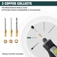 thumbnail image 4 of Kit de accesorios para herramientas rotativas WORKPRO 306PCS para Dremel, 4 of 9