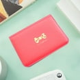 thumbnail image 3 of Cartera del titular de la tarjeta Zulema Tarjetero Monedero rojo, 3 of 7