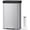 Silver, variant on Garvee 13.2 Gallon Step-on Trash Can for Kitchen, with Liner Rim & Soft Close Plastic Lid, Silver
