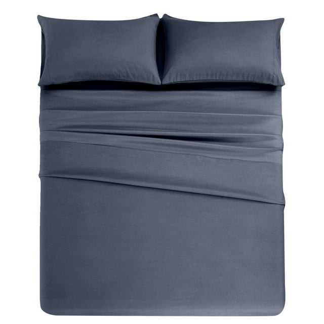 WIFKLSIIPG Ensemble de Literie Doux et Durable 4 Pcs pour Chambre Ensemble de Draps en Fibre de Polyester Confortable Taille