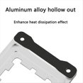 thumbnail image 5 of Hebilla de Fijación Universal de Aluminio para CPU para AM5 , Corrección de Flexión, para Modelos 7950X, 7800X, 7700X, 7600X y 7500F, Color Negro., 5 of 5