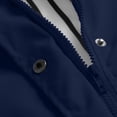 thumbnail image 5 of LSLJS Veste de Pluie Unie pour Femmes Imperméable à Capuche Grande Taille Coupe-Vent (Marine, TTG), 5 of 5