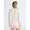 thumbnail image 3 of Joyspun Women's Fuzzy Front Pocket Cardigan, Sizes XS-3X, 3 of 5