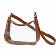 thumbnail image 2 of Transparent Jelly Shoulder Bag for Women Waterproof Crossbody Storage Tote for Daily Concert Sports Travel Dorm Office Gym, 2 of 6