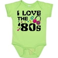 thumbnail image 3 of Inktastic I Love the '80s-musical Notes Boys or Girls Baby Bodysuit, 3 of 5