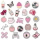 thumbnail image 5 of 50 Uds. De pegatinas de Color rosa, pegatinas impermeables con tema colorido para matraz, botella de agua para portátil, pegatinas de vinilo Vsco rosa estéticas bonitas, 5 of 5