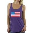 thumbnail image 1 of Awkward Styles Women's American Flag Graphic Racerback Tank Tops USA Flag Patriotic, 1 of 4
