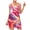 Multicolor#17, variant on LEBONYARD Womens Shorts Summer Plus Size,Women's Summer Comfortable Casual Suspender Printing Shorts Pocket Jumpsuit Shorts