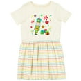 thumbnail image 3 of Inktastic Holiday Nutcracker and Candy for Christmas Girls Toddler Dress, 3 of 5