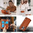 thumbnail image 4 of Crossbody Wallet Leather Case For iPhone 13 Pro Max/13 Pro/13 mini/iPhone 13, 4 of 5