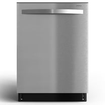 Sunvivi 24" Stainless Steel Built-in Dishwasher, 14-16 Place Settings Dishwasher Machine, 8 Wash Programs, Energy Star, Sliver