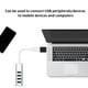 thumbnail image 5 of Cateissary 10 Uds. Adaptador de Cable USB 3,0 tipo C OTG tipo C convertidor de USB-C OTG para ratón teclado USB disco Flash Teléfono y Comunicación Negro 10 piezas, 5 of 6