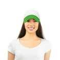 thumbnail image 4 of DALIX Two Tone Summer Mesh Cap in Kelly Green and White Trucker Hat, 4 of 6
