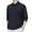 Black, variant on ohmzyzo Men's Long Sleeve Polo Shirt Quick Dry Performance Tactical Golf Shirts Regular fit Jersey Tops Stretch Solid Color T Shirt 3XL