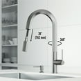 thumbnail image 6 of VIGO  Hart Hexad Pull-Down Kitchen Faucet Stainless Steel Faucet with Soap Dispenser Metal Finish, 6 of 10