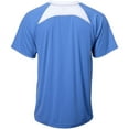 thumbnail image 2 of Clean-Up 2-Button Baseball Jersey, Adult X-Large, Light Blue with White Highlights, 2 of 2