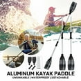 thumbnail image 4 of 2PCS Kayak Paddles Inflatable Boats Aluminium Oars for Rowing Boats Raft Canoeing, 4 of 9