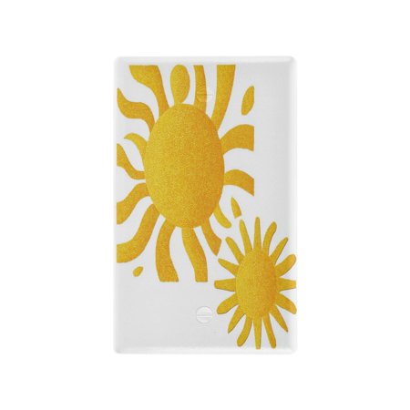 IAUYY Retardant PC Material Unused Outlet Cover Switch Plate Covers Easy DIY Installation with Screws Light Switch Cover Plate Sun Symmetry