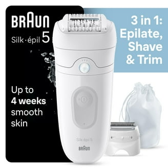 Braun Silk-Epil 9 Flex 9-300 Beauty Set, Epilator for Women, White