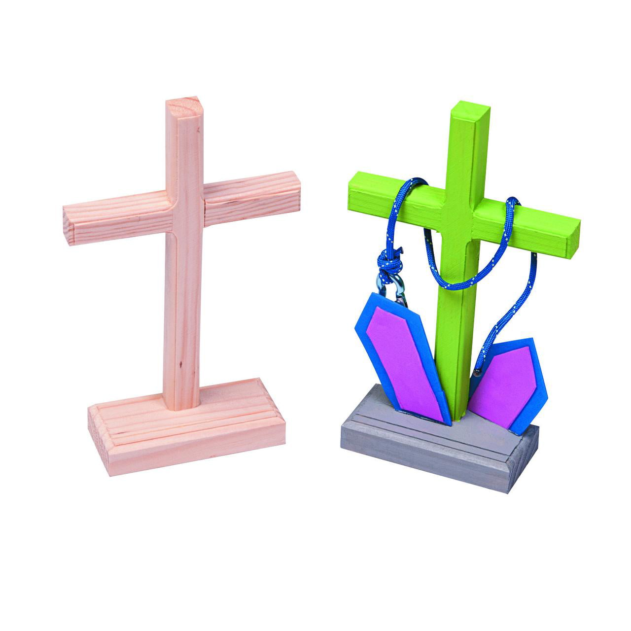 Shop 200 Pieces Wooden Crosses for Crafts Cro at Artsy Sister.