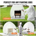 thumbnail image 5 of VEVOR Spray Paint Shelter Portable Spray Paint Tent Booth 40x35x40 in Pop Up, 5 of 10