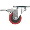 thumbnail image 1 of Mintcraft Roulette Pivotante 4In avec Frein Pu JC-387-G, 1 of 3