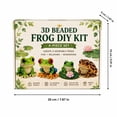 thumbnail image 2 of Tiny 3D Beaded Animal DIY Kit, Easy DIY Beading Embroidery Kit with 4 Cute Designs, 3D Animal Themed Beadwork Kit for Beginners & Craft Enthusiasts, with Instructions, 2 of 3