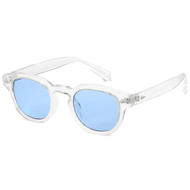 Anteojos de sol Gtand vintage retro redondos tintados UV400 46mm unisex
